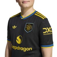 adidas Manchester United 3rd Trikot 25/26 Kinder - schwarz/gelb