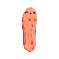adidas F50 League LL FG/MG Kinder Coral Blaze - orange/blau/weiß