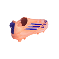 adidas F50 League LL FG/MG Kinder Coral Blaze - orange/blau/weiß