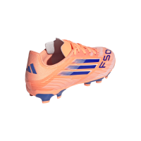 adidas F50 League MG Kinder Coral Blaze - orange/blau/weiß