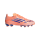 adidas F50 League MG Kinder Coral Blaze - orange/blau/weiß