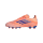 adidas F50 League MG Kinder Coral Blaze - orange/blau/weiß