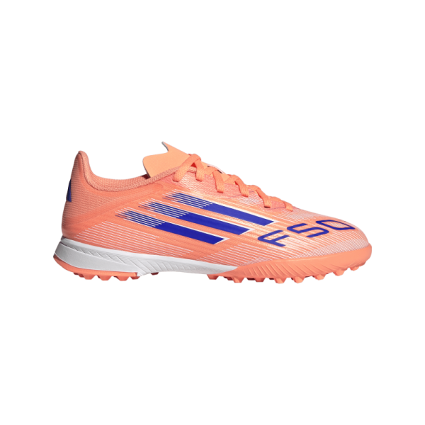 adidas F50 League TF Kinder Coral Blaze - orange/blau/weiß