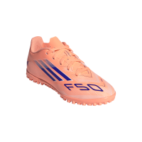 adidas F50 Club TF Kinder Coral Blaze - orange/blau/weiß