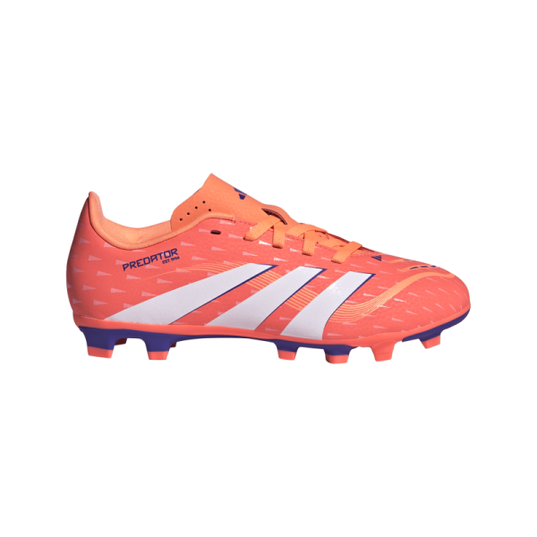 adidas Predator Club FG/MG Kinder Coral Blaze - orange/blau/weiß
