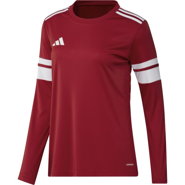 adidas Squadra 25 Langärmliges Trikot Damen - rot/weiß