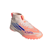 adidas F50 Sparkfusion League TF Kinder Coral Blaze - orange/blau/weiß