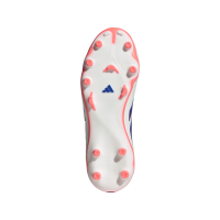 adidas Copa Pure 3 League FG/MG Kinder Coral Blaze - weiß/blau/orange