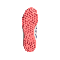 adidas Copa Pure 3 Club TF Kinder Coral Blaze - weiß/blau/orange