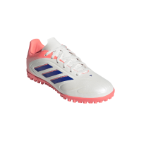 adidas Copa Pure 3 Club TF Kinder Coral Blaze - weiß/blau/orange