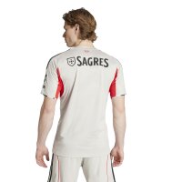 adidas Benfica Lissabon Trikot Away 25/26 Herren - beige/schwarz/rot