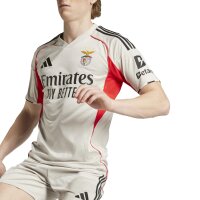 adidas Benfica Lissabon Trikot Away 25/26 Herren - beige/schwarz/rot