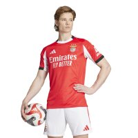 adidas Benfica Lissabon Trikot Home 25/26 Herren - rot/weiß//schwarz