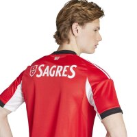 adidas Benfica Lissabon Trikot Home 25/26 Herren - rot/weiß//schwarz