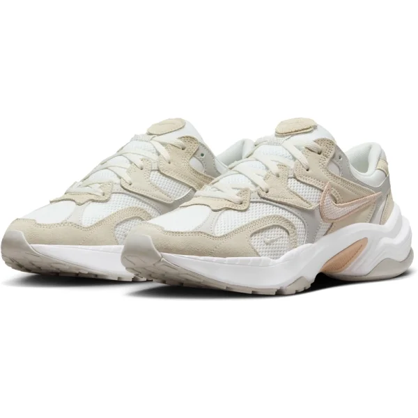 Nike AL8 Freizeit Sneaker Damen - beige/weiß/grau