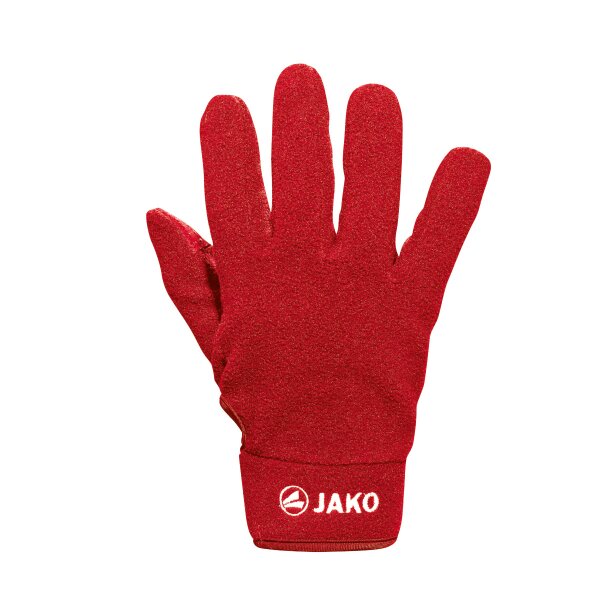 Jako Feldspielerhandschuhe Fleece - rot - 9 1232-01-9