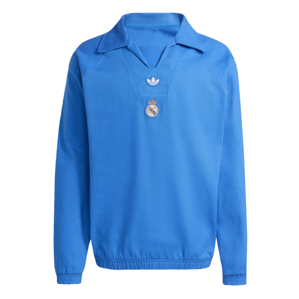 adidas Real Madrid Terrace Icons Trainingstop 25/26 Herren - blau/weiß