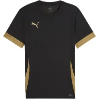 Puma teamGOAL Matchday Trikot Kinder - schwarz/gold