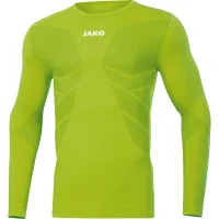 Jako Longsleeve Comfort 2.0 Kinder - neongrün