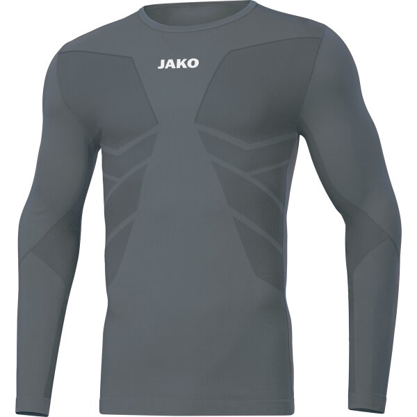 Jako Longsleeve Comfort 2.0 Kinder - grau