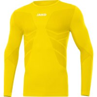 Jako Longsleeve Comfort 2.0 - gelb
