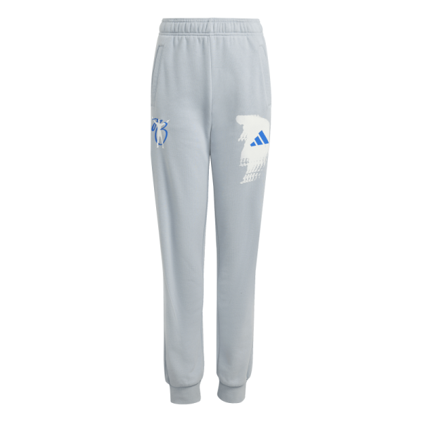 adidas Jude Bellingham Jogginghose Kinder - grau/weiß/blau