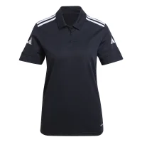 adidas Squadra 25 Cotton Poloshirt Damen - schwarz/weiß