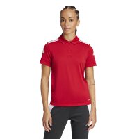 adidas Squadra 25 Cotton Poloshirt Damen - rot/weiß