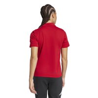adidas Squadra 25 Cotton Poloshirt Damen - rot/weiß