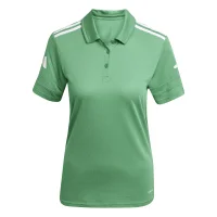 adidas Squadra 25 Cotton Poloshirt Damen - grün/weiß