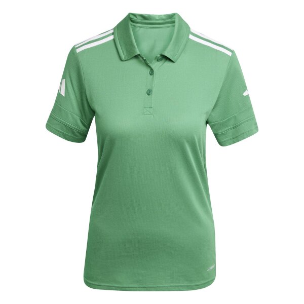adidas Squadra 25 Cotton Poloshirt Damen - grün/weiß - M