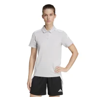 adidas Squadra 25 Cotton Poloshirt Damen - grau/weiß