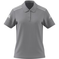 adidas Squadra 25 Cotton Poloshirt Damen - grau/weiß