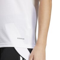 adidas Squadra 25 Cotton Poloshirt Damen - weiß/schwarz