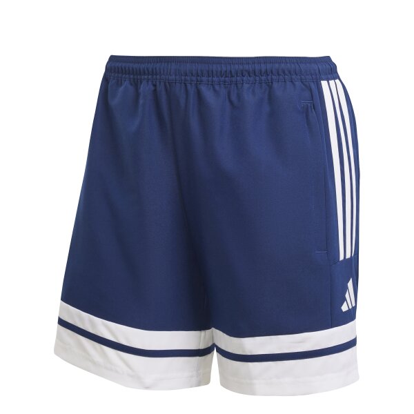 adidas Squadra 25 Downtime Shorts Damen - navy/weiß