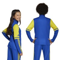 adidas Squadra 25 Trainingsjacke Kinder - blau/gelb