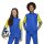 adidas Squadra 25 Trainingsjacke Kinder - blau/gelb