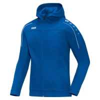 Jako Classico Kapuzenjacke Herren - blau/weiß