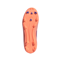 adidas F50 League FG/MG Kinder Coral Blaze - orange/blau