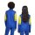 adidas Squadra 25 Trainingstop Kinder - blau/gelb