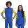 adidas Squadra 25 Trainingstop Kinder - blau/gelb