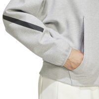 adidas Z.N.E. Zip-Hoodie Damen - grau/schwarz