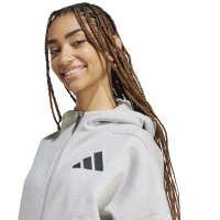 adidas Z.N.E. Zip-Hoodie Damen - grau/schwarz