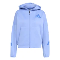 adidas Z.N.E. Zip-Hoodie Damen - blau
