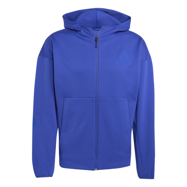 adidas Z.N.E. Zip-Hoodie Herren - blau