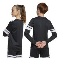 adidas Squadra 25 Langarm Trikot Kinder - schwarz/weiß