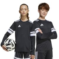 adidas Squadra 25 Langarm Trikot Kinder - schwarz/weiß