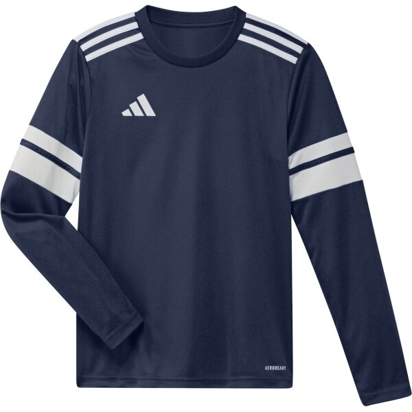 adidas Squadra 25 Langarm Trikot Kinder - navy/weiß