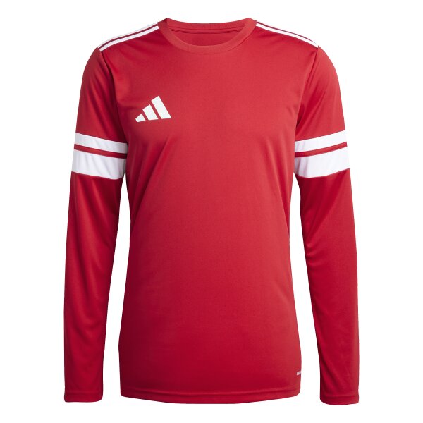 adidas Squadra 25 Langarm Trikot Herren - rot/weiß