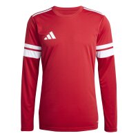 adidas Squadra 25 Langarm Trikot Herren - rot/weiß